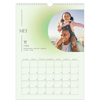 A3 Jaarkalenders — Astronomie [omslag]