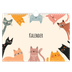Fotokalender A4 — Kattenpoten en krabbels [omslag]