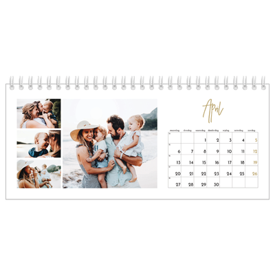 Bureaukalenders — Handgeschreven [April]