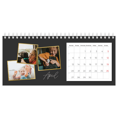 Bureaukalenders — Herinneringen verzamelen [April]