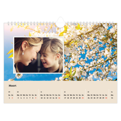 Fotokalender A4 — Vier jaargetijden [Maart]