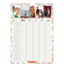 A4 Familieplanners — Rustiek - gezinsplanner 5 personen [omslag]