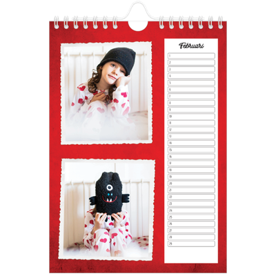 Fotokalender A5 — Fotocollage [Februari]