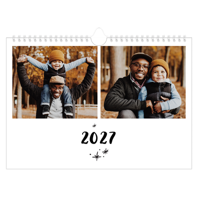 Fotokalender A4 — Handgeschreven letters [omslag]