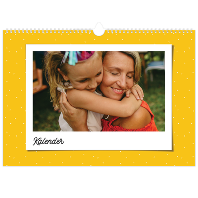 Fotokalender A3 — Snapshots in felle kleuren [omslag]