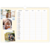 A3 Familieplanners — Modern - gezinsplanner 4 personen [Januari]