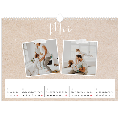 Fotokalender A3 — Scrapbook kalender [omslag]