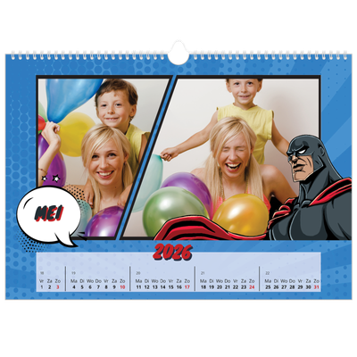 Fotokalender A3 — Stripboek [omslag]