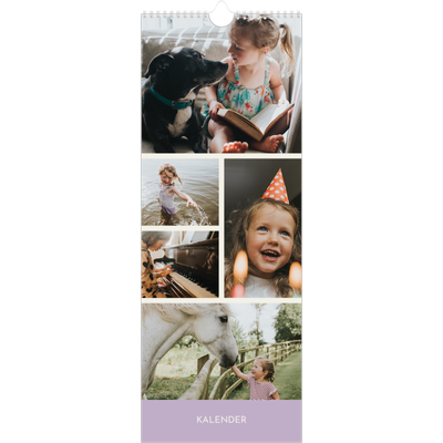 Smalle kalender  — Pastel hoofdstukken [omslag]