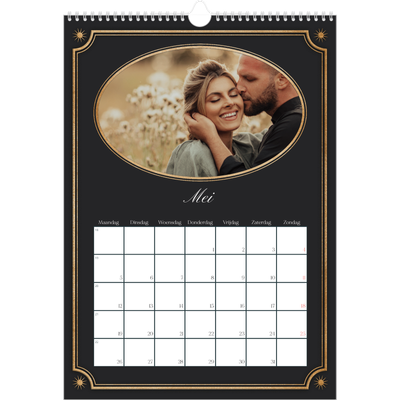 A3 Jaarkalenders — Klassiek vintage [omslag]