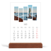 Bureaukalender met houten standaard  — Reismozaïeken [omslag]