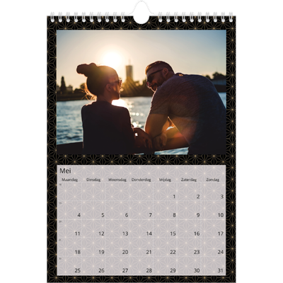 Fotokalender A4 (20 x 30 cm) — Geometrisch [omslag]