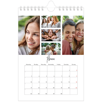 Fotokalender A5 — Foto arrangement [Februari]