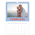 Fotokalender A4 (20 x 30 cm) — Retro stijl frames [Februari]
