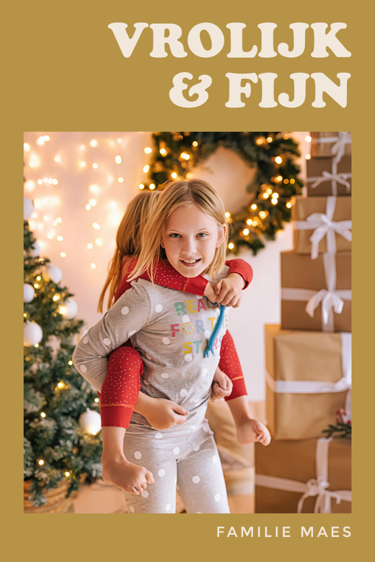 Fotokaarten — Retro Kerst