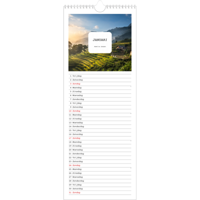 Smalle kalender  — Het hele verhaal [Januari]
