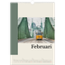 A3 Jaarkalenders — Bezienswaardigheden van de wereld [Februari]
