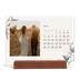 Bureaukalender met houten standaard  — Inkt & klimop [April]