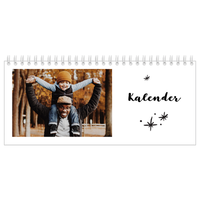 Bureaukalenders — Handgeschreven letters [omslag]