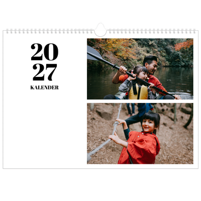 Fotokalender A3 — Serif en momenten [omslag]