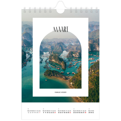 Fotokalender A5 — De open boog [Maart]