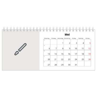 Bureaukalenders — Ontwerp je eigen fotoproduct [omslag]