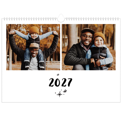 Fotokalender A3 — Handgeschreven letters [omslag]