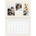Fotokalender A4 Dubbel (30 x 40 cm) — Vintage scrapbook [Januari]