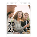 Fotokalender A5 — Letter stijl [omslag]