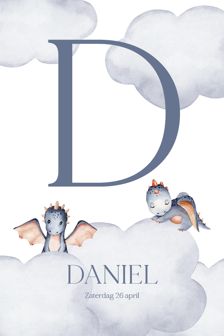 Uitnodigingen — Fantasie initiaal