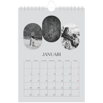 Fotokalender A5 — De open weg