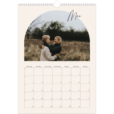 A3 Jaarkalenders — Boog van herinneringen [omslag]