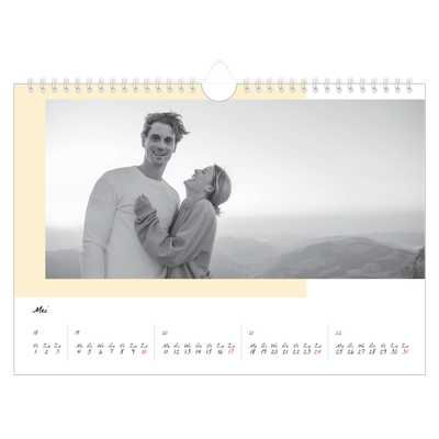 Fotokalender A4 — Kleur frames [omslag]