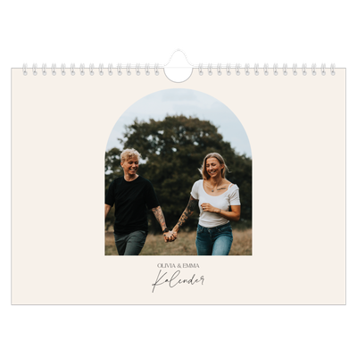 Fotokalender A4 — Boog van herinneringen [omslag]
