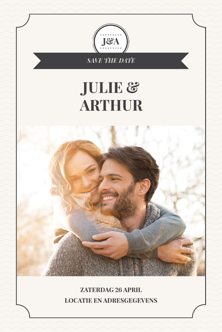 Save the date — Designstempel