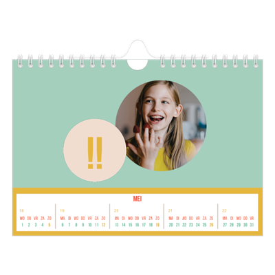 Fotokalender A5 — Oogverblindend mooi [omslag]