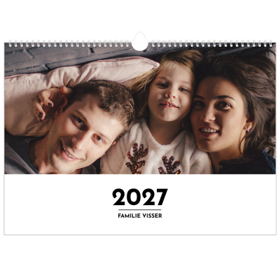 Fotokalender A3 — Schijnwerper effect [omslag]