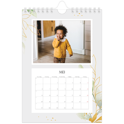 Fotokalender A5 — Bloemen splash [omslag]