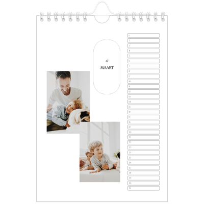 Fotokalender A5 — Plannen maken [Maart]