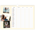 A3 Familieplanners — Modern - gezinsplanner 4 personen [April]