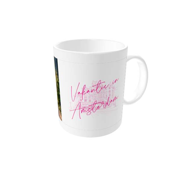 Mok bedrukken — Stadsschets - Amsterdam