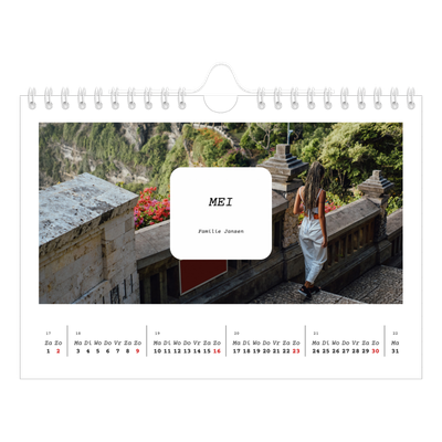Fotokalender A5 — Het hele verhaal [Mei]