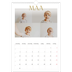 A3 Jaarkalenders — Gouden tekst groot [Maart]