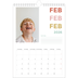 Fotokalender A4 (20 x 30 cm) — Bont gekleurd [Februari]