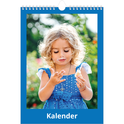 Fotokalender A4 (20 x 30 cm) — Kleurrijke kaders [omslag]