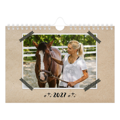 Fotokalender A5 — Foto's met plakband [omslag]