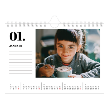 Fotokalender A5 — Serif en momenten