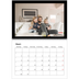 Fotokalender A4 Dubbel (30 x 40 cm) — Foto in zwart kader [Maart]