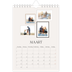 Fotokalender A5 — Fotowand gallerij [Maart]