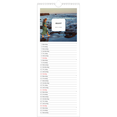 Smalle kalender  — Het hele verhaal [Maart]